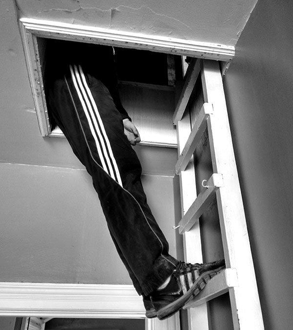 escape the old post attic hatch