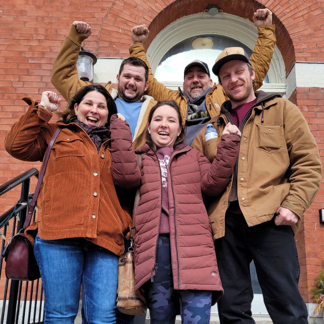 escape-the-old-post-harriston-team-win winning team at escape the old post harriston